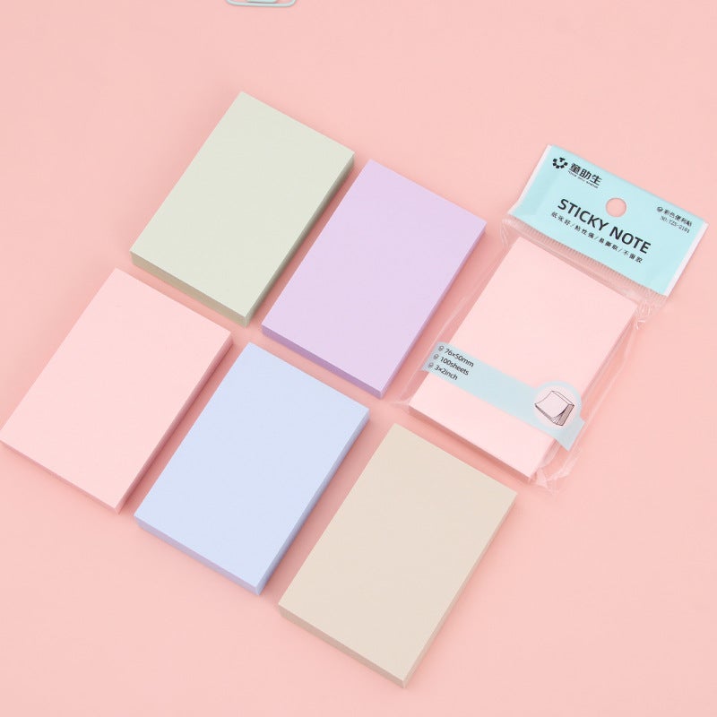 Morandi Color Post-It Notes Ins Office Color Student High Color Value Post-It Notes Post-It Notes Stationery - Image 5
