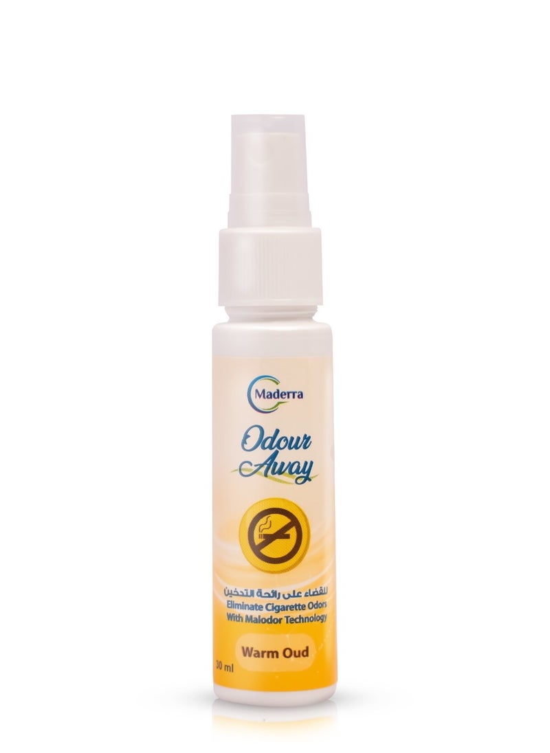 Maderra Odor away smokes eliminator air freshener with malodor technology 30ml 