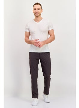 Avalanche Men Sportswear Fit Textured Outdoors Track Pant, Dark Grey  - Image 4