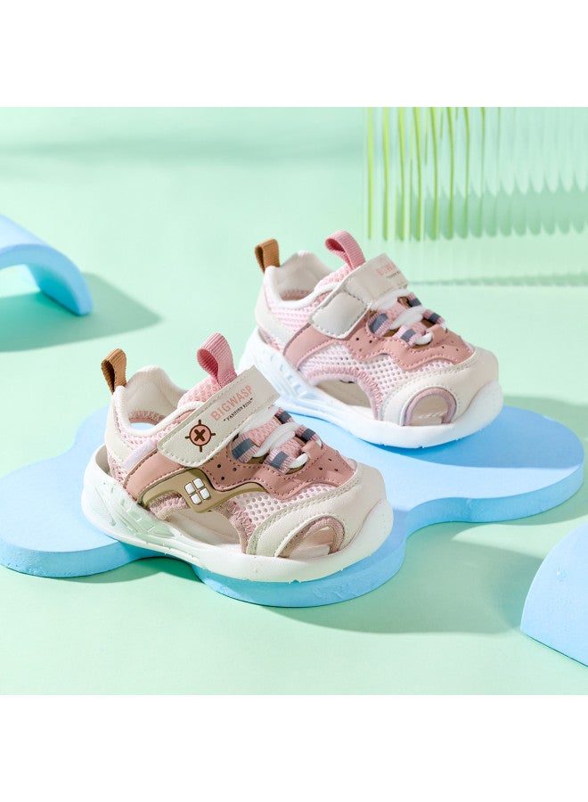 Bumblebee Baby Toddler Walking Shoes - Breathable Mesh Sandals For Summer, Soft Sole Infant & Kids Beach Sandals, Trendy Children's Shoes - Image 4