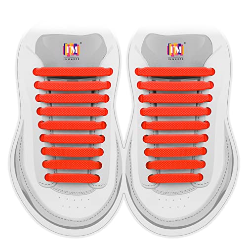 INMAKER No Tie Shoelaces for Kids and Adults, Elastic Shoelaces for Sneakers - Image 1