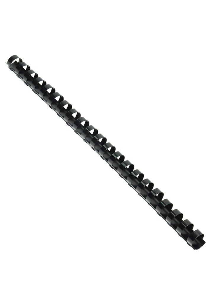 SUPER DEAL 100-Piece Plastic Binding Combs 16mm Black  - Image 1