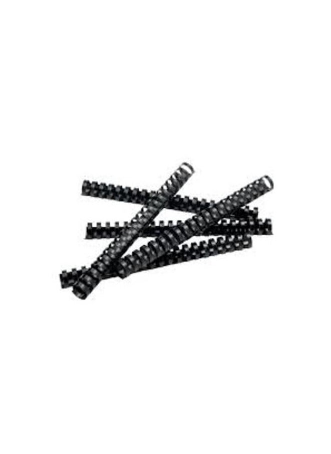 SUPER DEAL 100-Piece Plastic Binding Combs 16mm Black  - Image 2