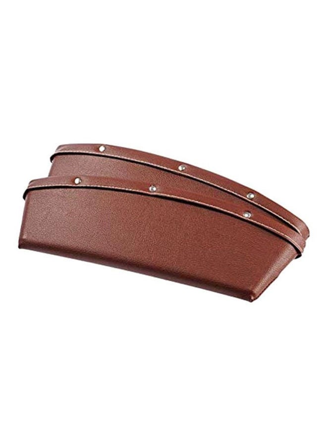 NIBEMINENT 2-Piece Car Seat Gap Pocket Organizer Set