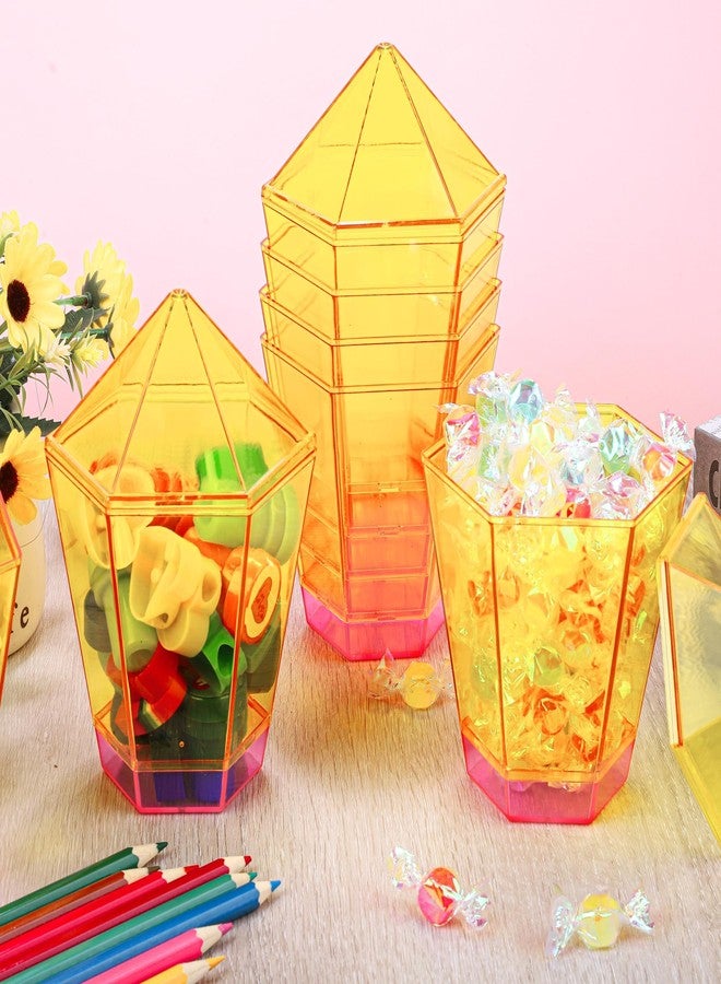 Aneco 6 Piece Pencil Gift Boxes Back to School Pencil Containers for Teachers Gifts Candy Popcorn Holders Bulk Bags Party Favor for Teacher Appreciation Gifts School Classroom Decoration - Image 5