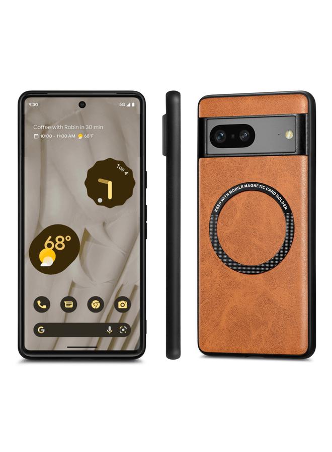 S-TOP Case For Google Pixel 6 Solid Color Leather Skin Back Cover Phone Case - Image 2