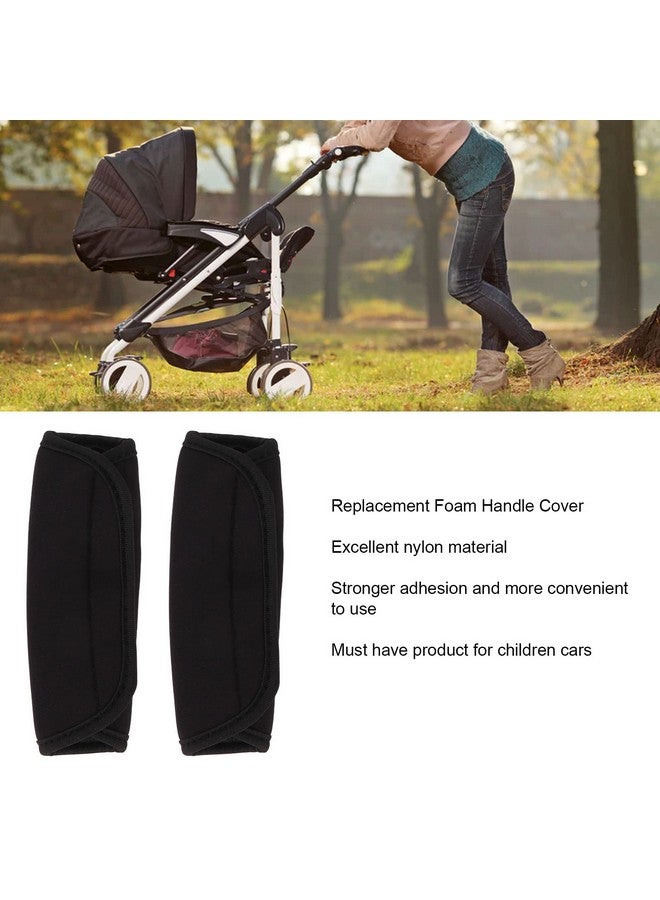 Yinhing 2Pcs Replacement Stroller Handle, Stroller Buffed Grips Replacement, Stroller Armrest Protector Handle Cover - Image 2