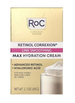 RoC Retinol Correxion Line Smoothing Max Hydration Cream 1.7 oz 48 g  - Image 2