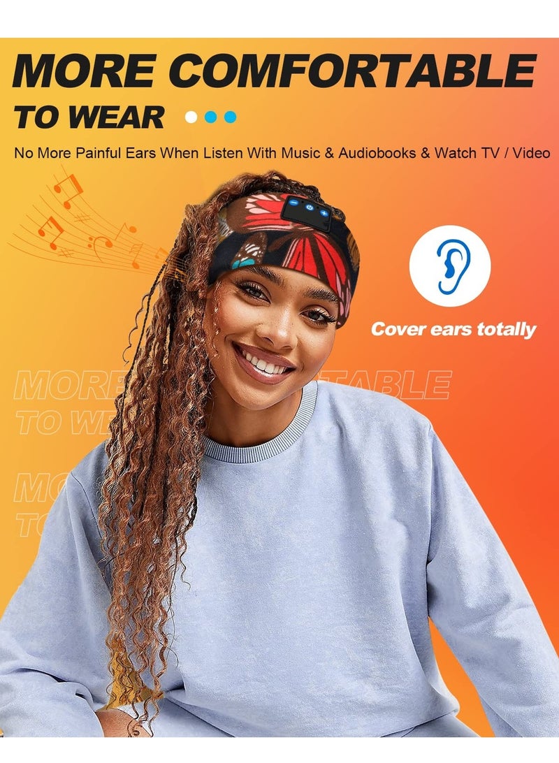 KASTWAVE Sleep Mask with Bluetooth Headphones, Sleep Headphones Bluetooth Headband for Sleeping Sports Sleep Mask for Side Sleeper, Best Gift and Travel Essentials  - Image 4