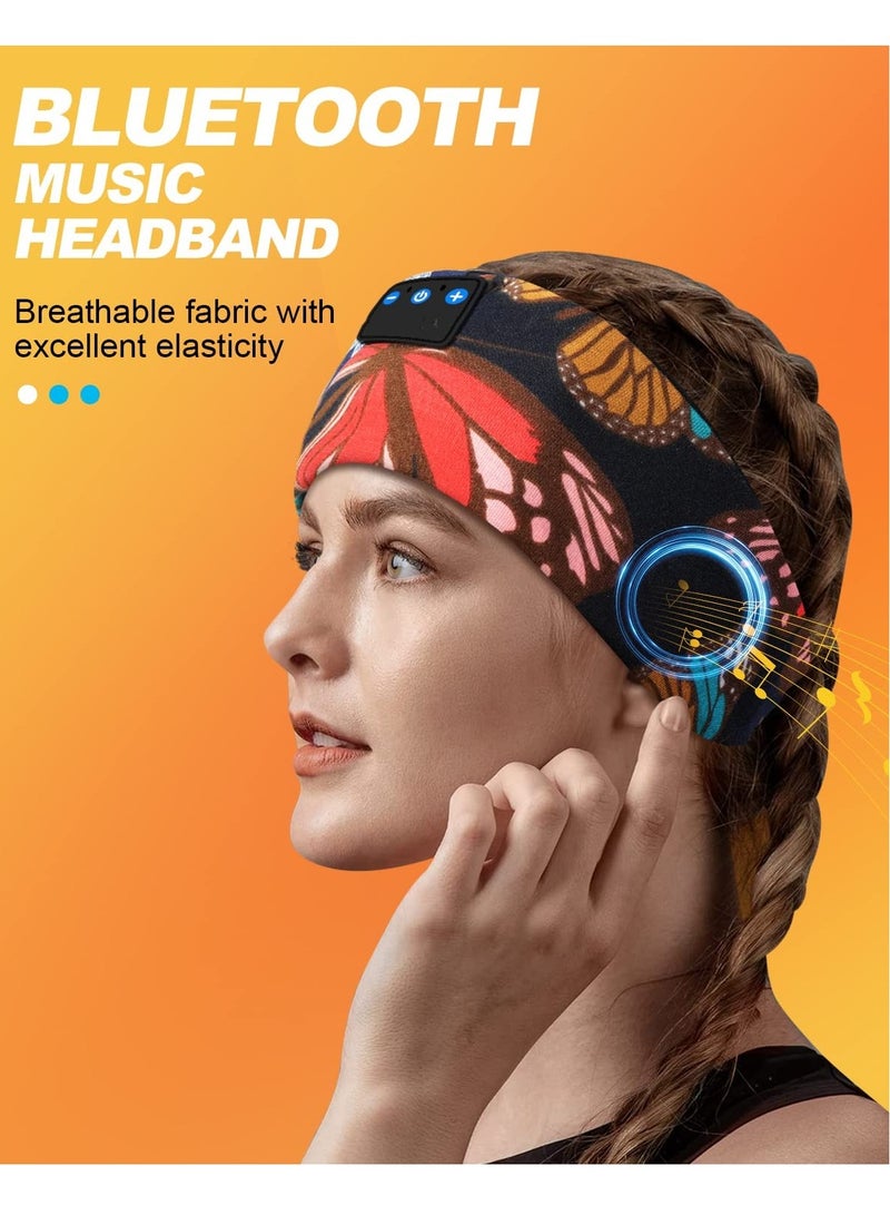 KASTWAVE Sleep Mask with Bluetooth Headphones, Sleep Headphones Bluetooth Headband for Sleeping Sports Sleep Mask for Side Sleeper, Best Gift and Travel Essentials  - Image 2