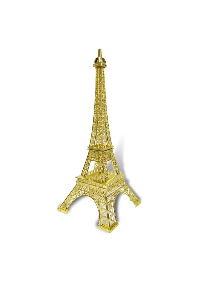 allgala 38Cm Eiffel Tower Statue Decor Alloy Metal Gold - Image 2