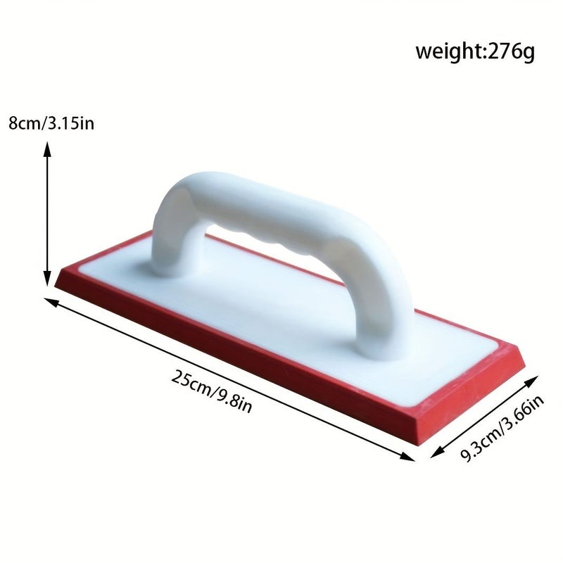 2pcs Heavy Duty Plastic Trowel Board with Handle for Mortar Plaster Concrete - Image 4