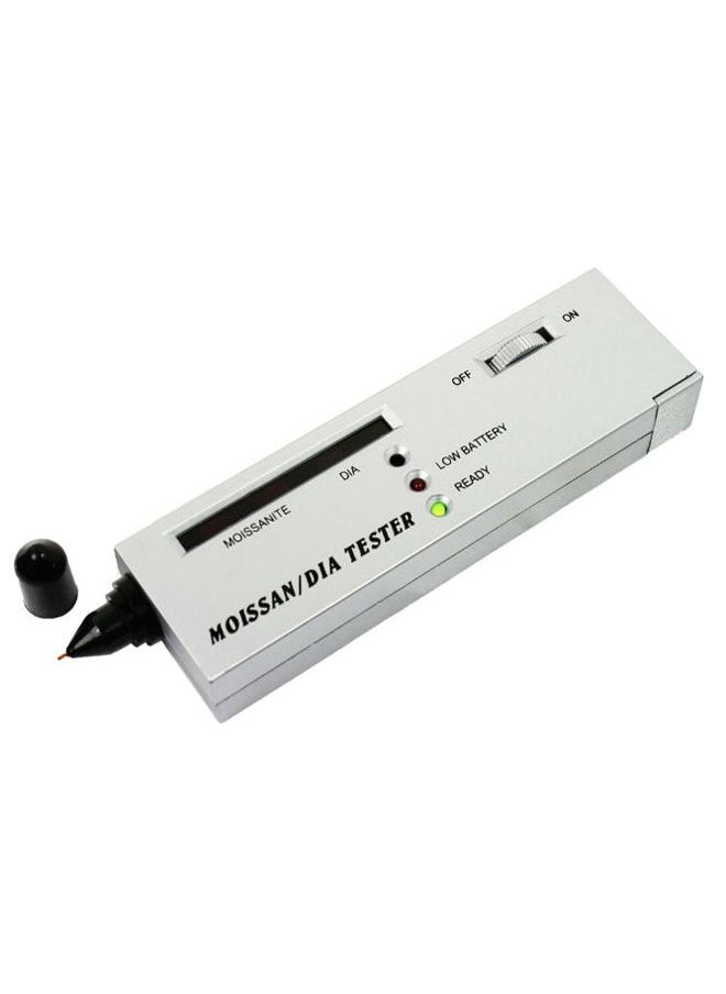 NIBEMINENT Professional High Accuracy Diamond Tester Silver/Black 