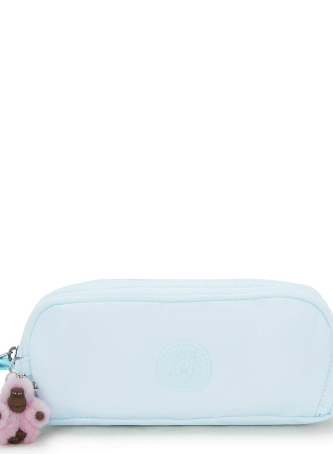 kipling Gitroy Large Pencase - Blue Sky Metallic - Image 1