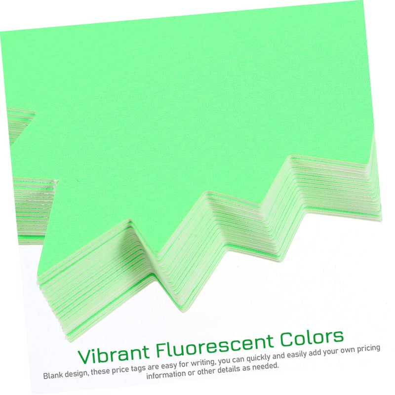 Fluorescent Explosion Price Labels 250 Pack Blank Sticker Paper For Retail Pricing Tags - Image 5