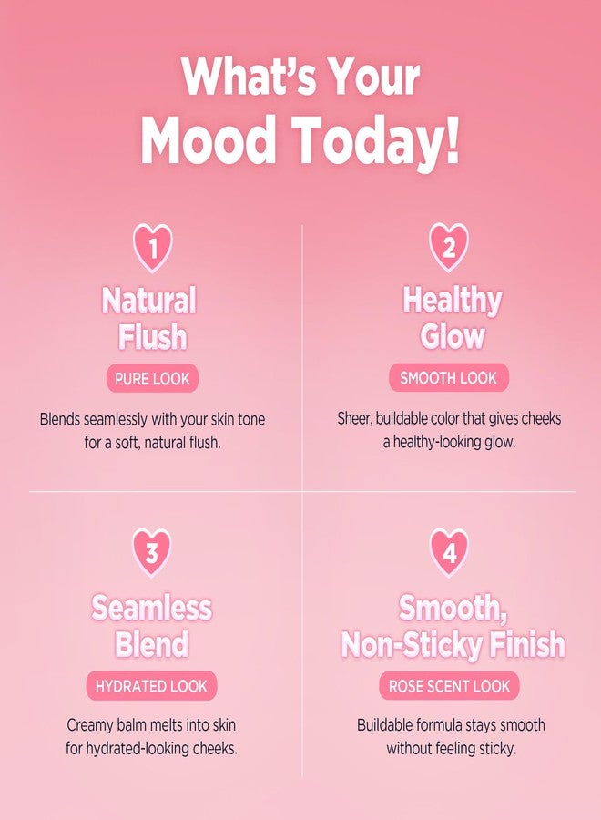 ليليبيرد 【منتج أصلي】 lilybyred Lily by Red Love Beam Cheek Balm 7 Types Korean Cosmetics (#10 Grape Pink, normal) - Image 3