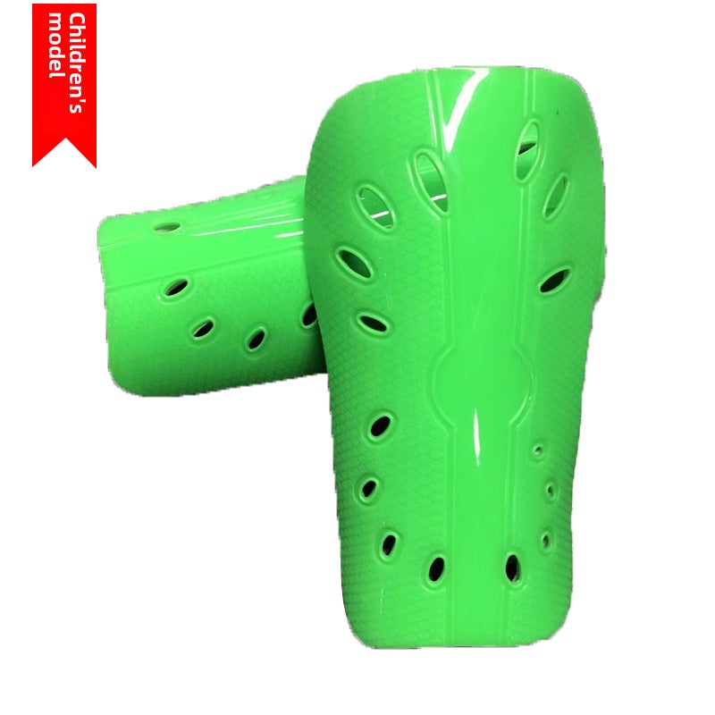 Generic Thickened Football Shin Guards with SleeveChildren's plug-in apple green Children's plug-in apple green
