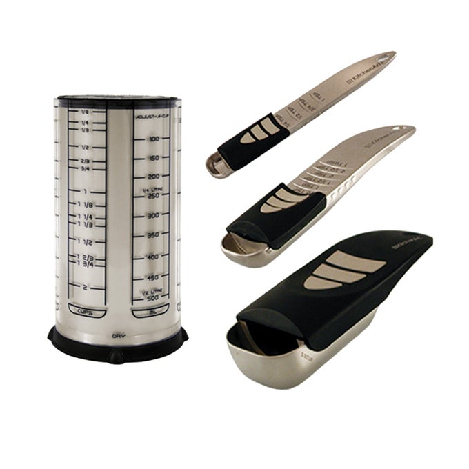 BAKERS PRO ADJUSTAMEASURE SET 4PIECE SATIN