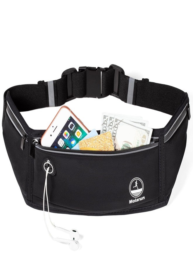 Molarun Slim Running Belt Fanny Packs for Women Men, Phone Holder for Running Hiking - Image 1