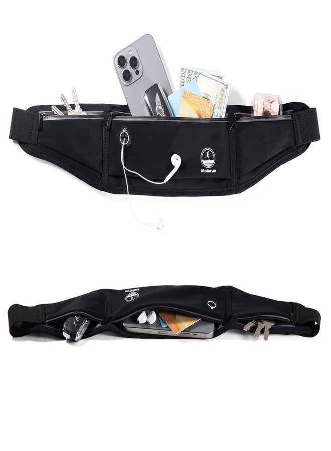 Molarun Slim Running Belt Fanny Packs for Women Men, Phone Holder for Running Hiking - Image 4