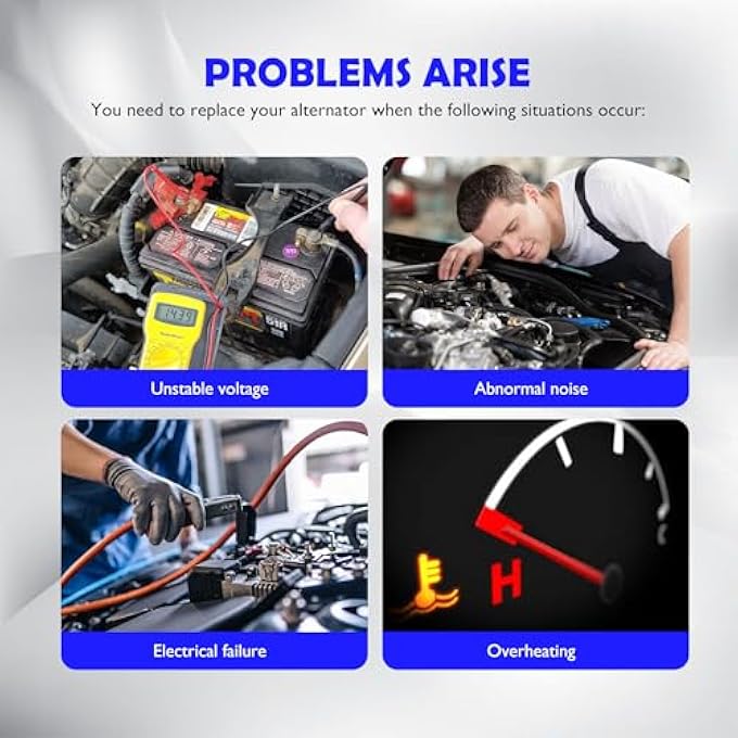 OXCANO 11315N Alternator Compatible with Infiniti G25 2011 2012 2.5L, M35 2006 2007 2008 V6 3.5L Replacement for A3TJ0691 - Image 3