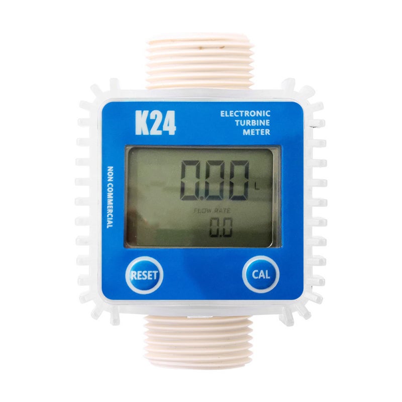 Turbine Flow Meter Digital Diesel Flowmeter High Accuracy - Modular Design Flowmeter for Petroleum Industrial Food Applications - Image 1