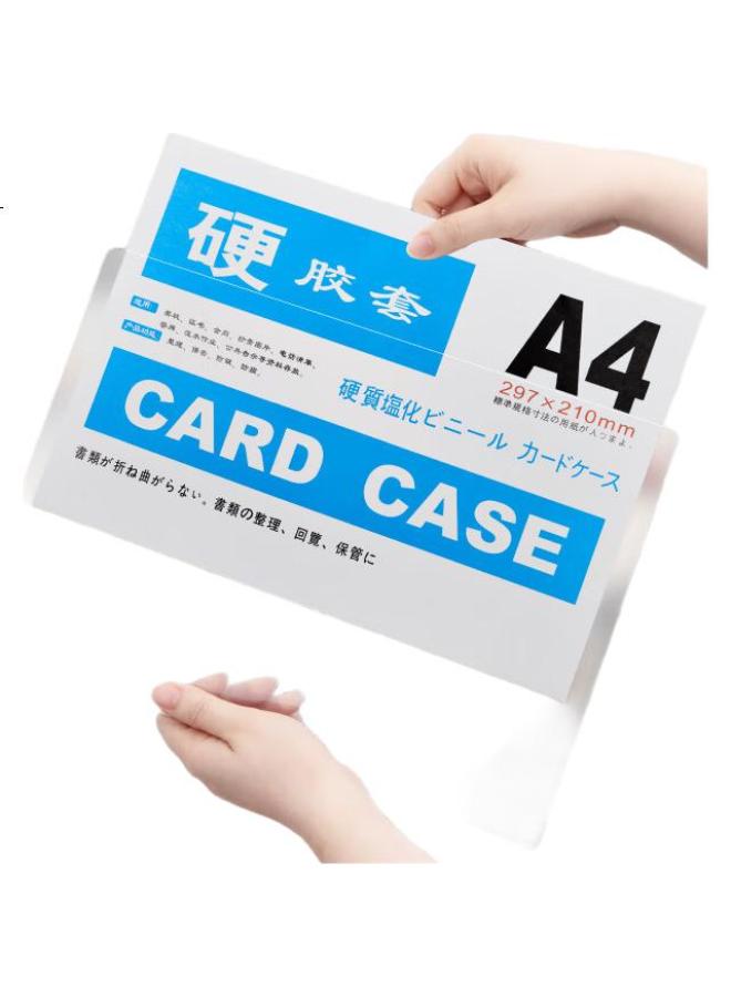 Dsb (Disbi) A3 Transparent Hard Plastic Sleeves, Document Protectors, Display Frames, Pvc Card Sleeves, Hard Plastic Covers, Paper Protectors, Material Display Bags, Card Sleeves, Kshi, 10 Pieces - Image 3