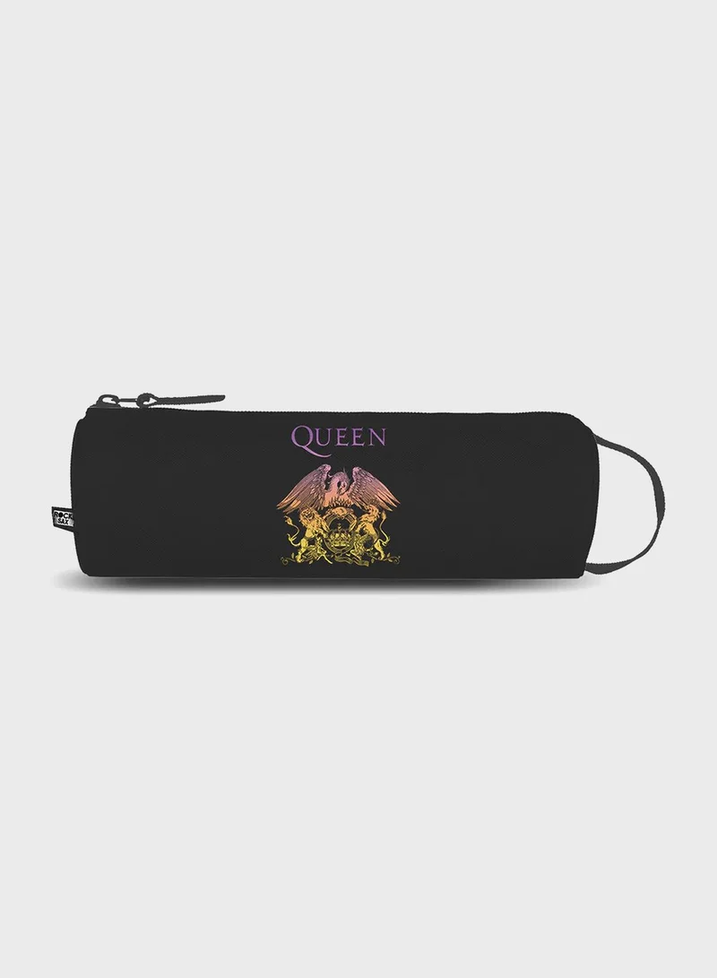 Queen Bohemian Crest Pencil Case