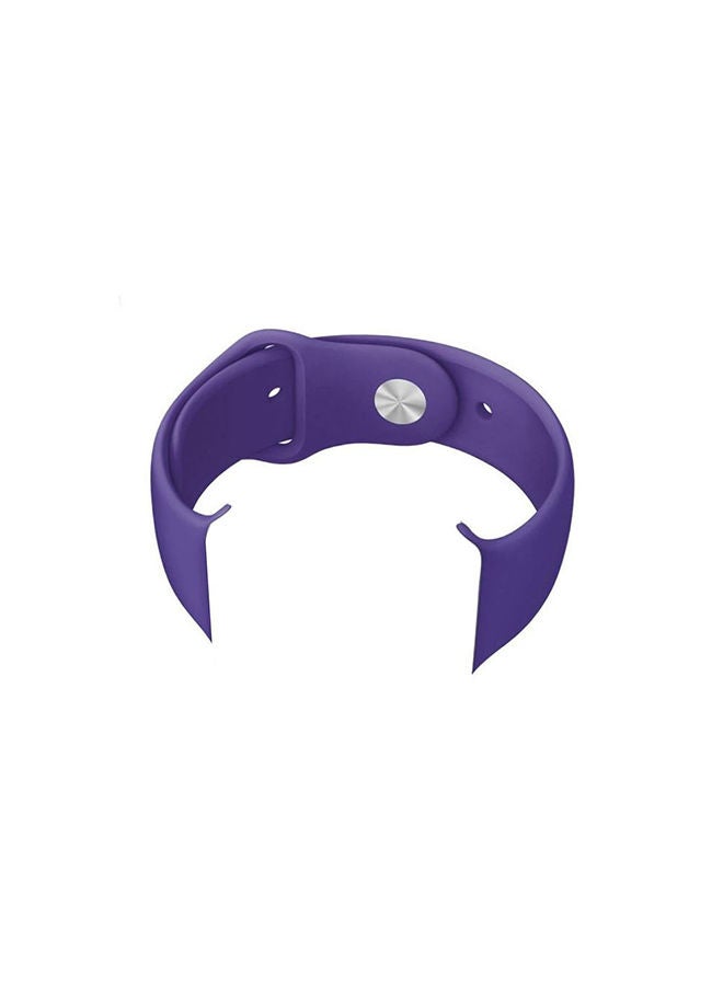 NIBEMINENT Solid Replacement Band For Watch Purple - Image 1