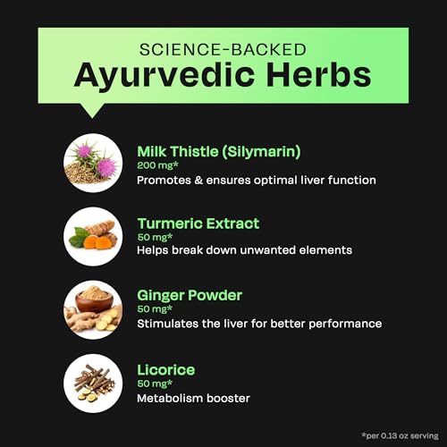 Auric Liver Detox Supplement | 40 Tablets Fizzy Water with 10 Ayurvedic Herbs | Clinically Researched Therapeutic Ingredients | Drop, Dissolve, Fizz, Drink | Liv 365 - Image 5