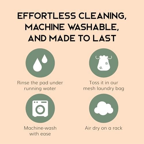 Greenzla Reusable Makeup Remover Pads (20 Pack) With Washable Laundry Bag And Round Box for Storage | 100% Organic Bamboo Cotton Pads For All Skin Types | Eco-Friendly Reusable Cotton Rounds For Toner - Image 5