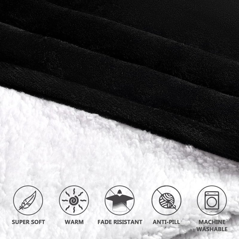 Krifey Wearable Blanket Hoodie for Men, Oversized Sherpa Fleece Sweatshirt with Giant Pocket, Cozy Birthday Gifts for Him - Image 5