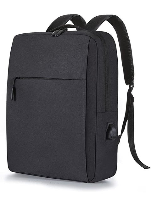 Energy Case - High Quality - 15.6 in Laptop Backpack, School Backpack with USB for Men Women and College Student, Durable Laptop Bag for Laptop Accessories Water Resistant Travel Backpack Functional Birthday Gift Dark Grey