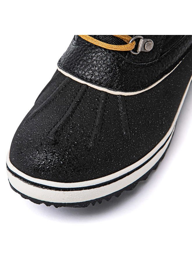 GLOBALWIN Snow Boots For Women Black/Prints Women's Winter Boots 8M - Image 2