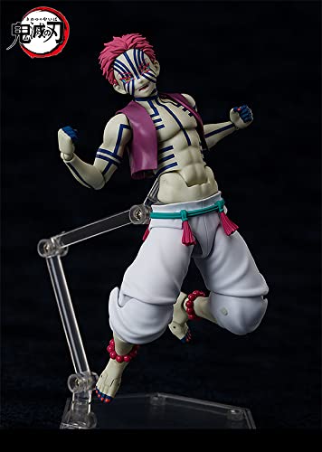 FREEing Demon Slayer: Kimetsu no Yaiba: Akaza Figma Action Figure, Multicolor - Image 3