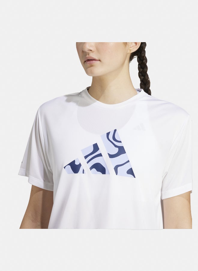Adidas Run It Brand Love T-Shirt - Image 3