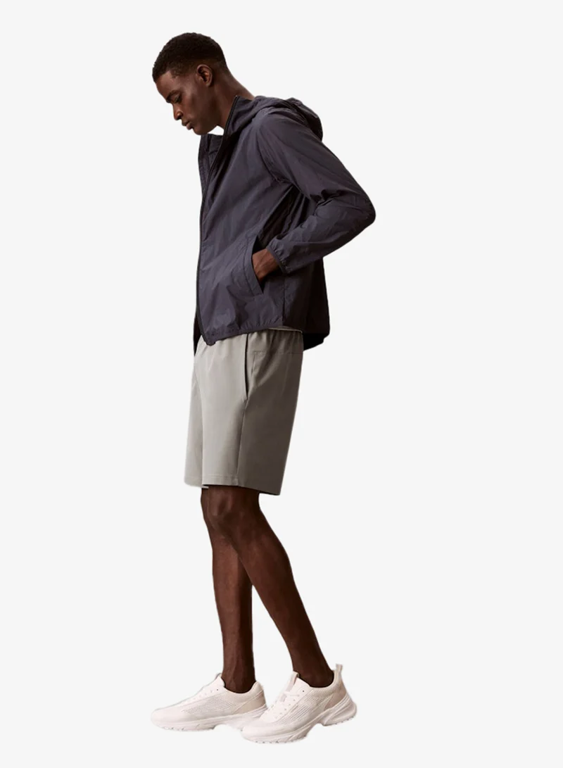 Calvin Klein Sports Winter Grey Woven Training Shorts for Men | Best Price UAE