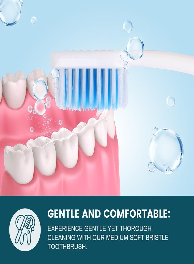 Navona 150 PCS Premium Individually Wrapped Bulk Toothbrush Pack, Disposable Toothbrushes, Kids Toothbrush, Soft Toothbrushes for Adult,Soft Bristle,Ergonomics Handle,Perfect for Travel Hotel Donation - Image 4