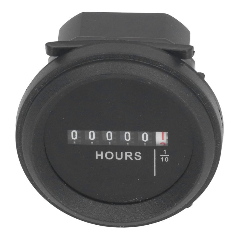 Quartz Hour Meter 0-99999.99 Hours 6-80V AC DC Multifunctional Mechanical Hour Meter - Fully Sealed High Accuracy PC Hour Meter for Construction Machinery Generators Water Pumps - Image 2