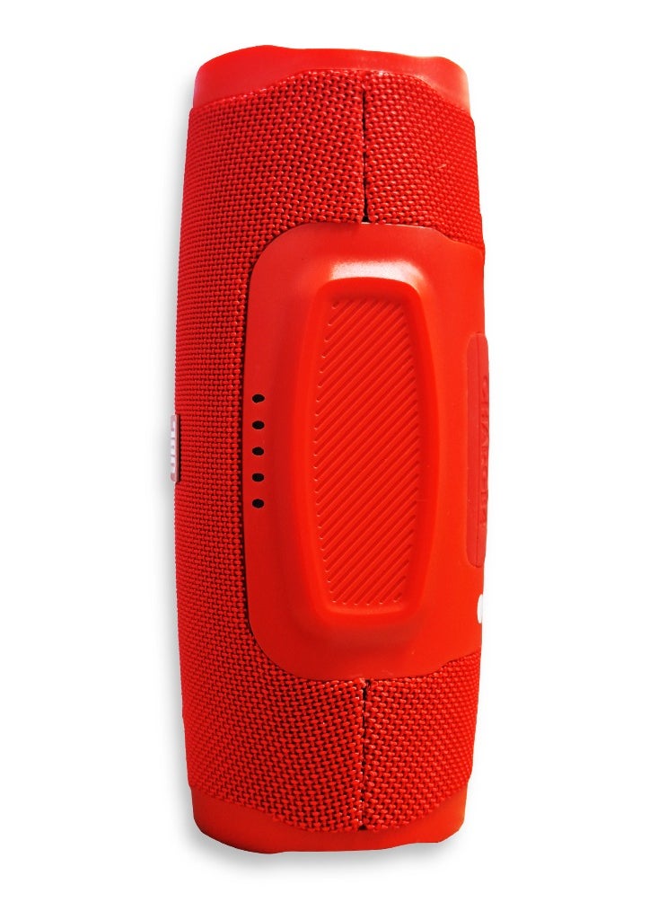 Generic - Portable Speaker with 4000mAh power bank , water proof speaker can play for 4h ,model  IPX7 - stylish for Powerful Sound in At small parties and fun times - Red - Image 1