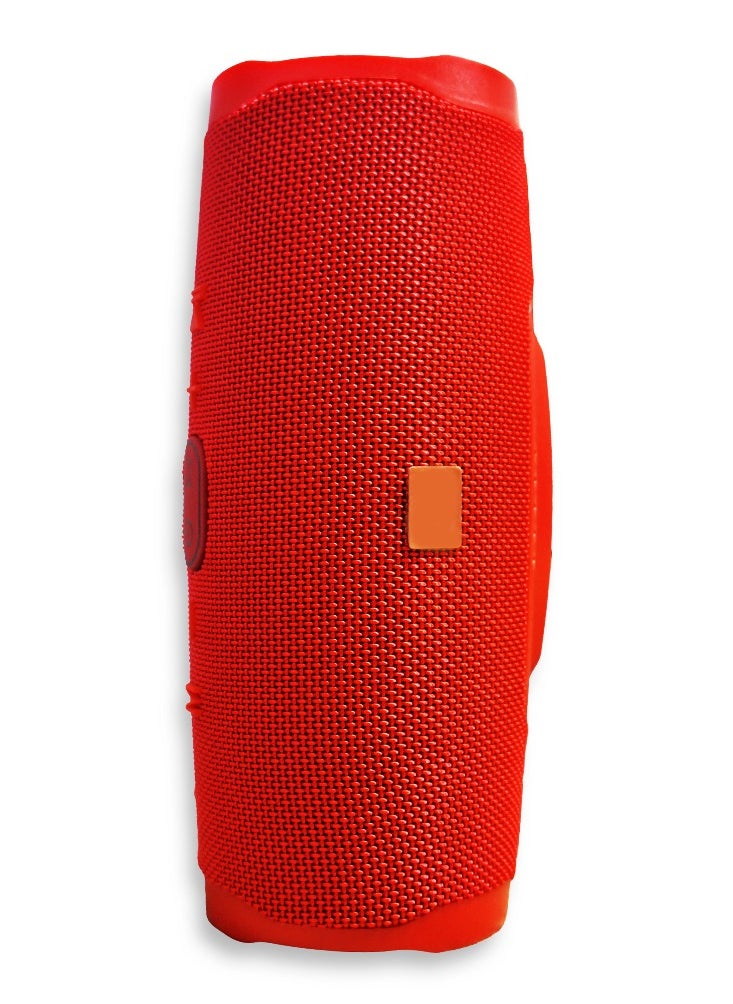 Generic - Portable Speaker with 4000mAh power bank , water proof speaker can play for 4h ,model  IPX7 - stylish for Powerful Sound in At small parties and fun times - Red - Image 1