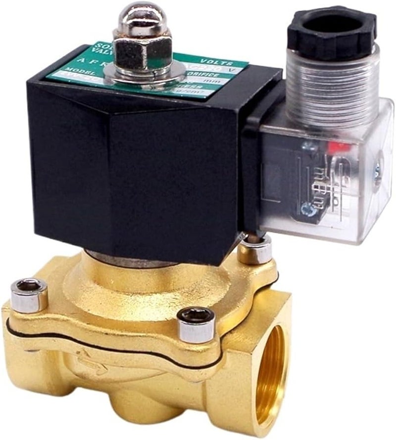 2T15 Normally Closed Solenoid Valve For Propane Gas 220VAC NPT 110VAC 1Pcs - Image 4