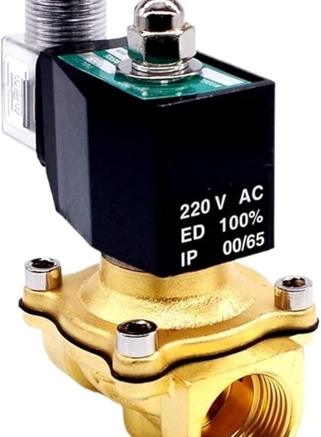 2T15 Normally Closed Solenoid Valve For Propane Gas 220VAC NPT 110VAC 1Pcs - Image 5