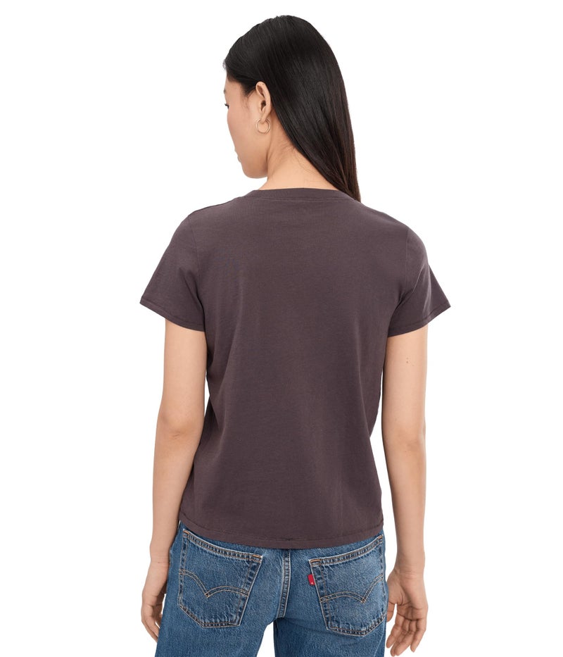 Made Well Madewell, Women's, Northside Vintage Tee, Chocolate Plum, Small - Image 4