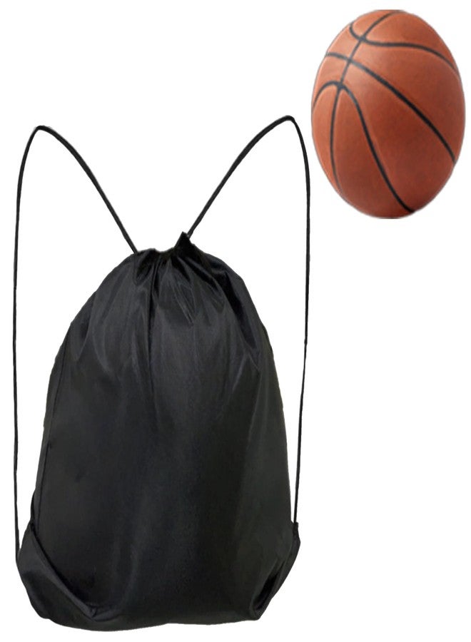 Anglepingping Folding Sport Backpack,Motorcycle Helmet Bag,Lightweight Drawstring Backpack for Sports, Gym,Drawstring Bag for Motorcycle PE Bag Helmet Bag for Travel, Swimming, Beach (Black) - Image 1