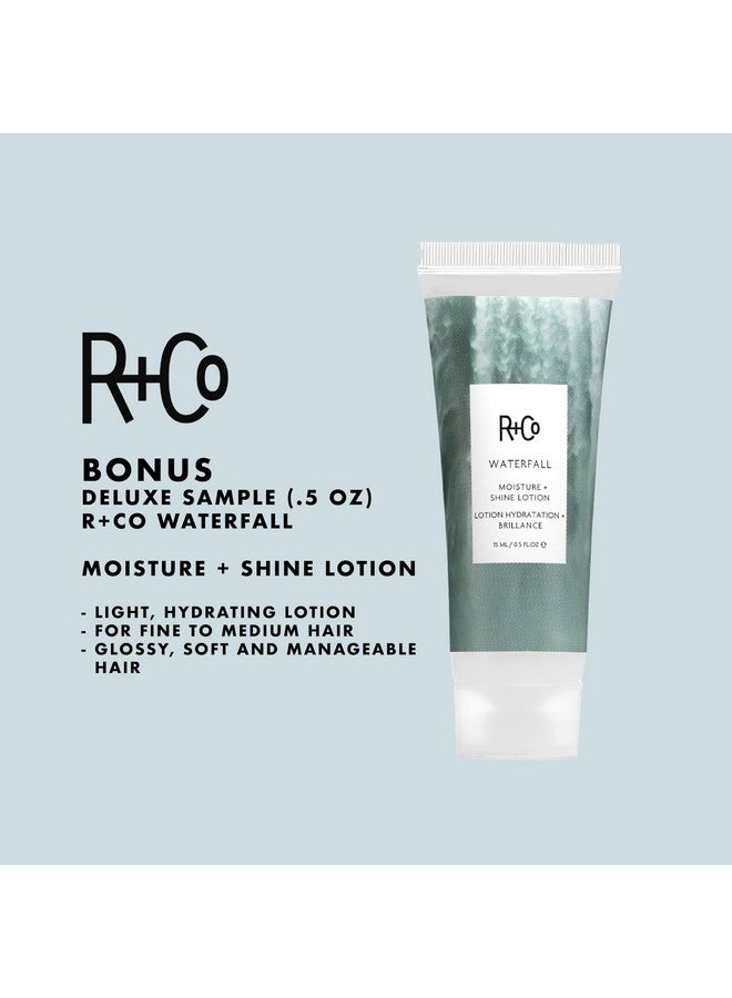 R+Co Waterfall Moisture And Shine Lotion (5 Oz) + Travel Size (.5 Oz) Vegan + Crueltyfree - Image 3