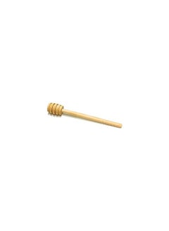 Spaceshoop Top Long Handle Wooden Honey Stirrer Drizzle Spoon Brown  - Image 3