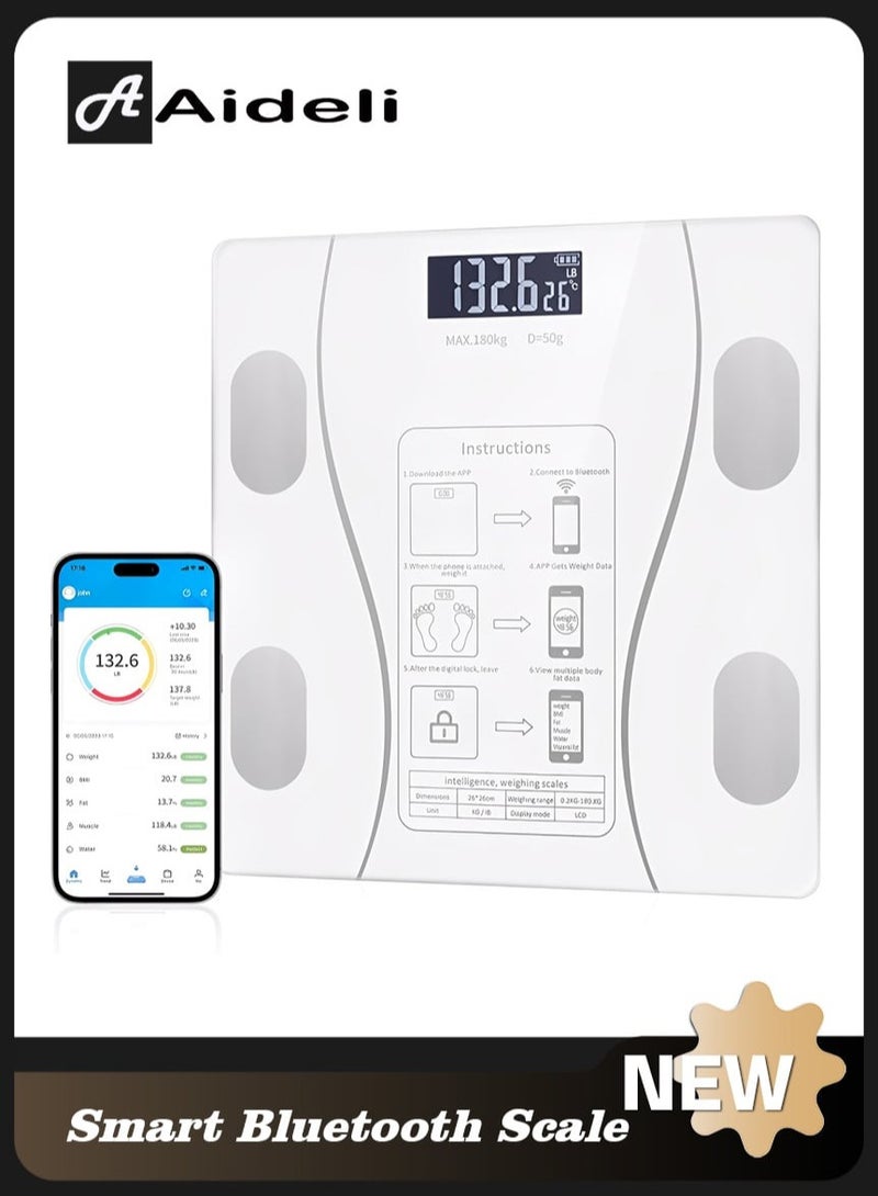 Aideli Smart Bluetooth Weight Scale - Image 1