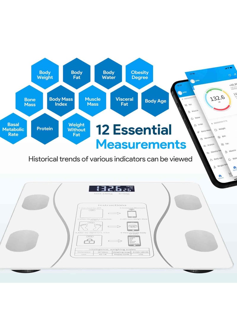 Aideli Smart Bluetooth Weight Scale - Image 3