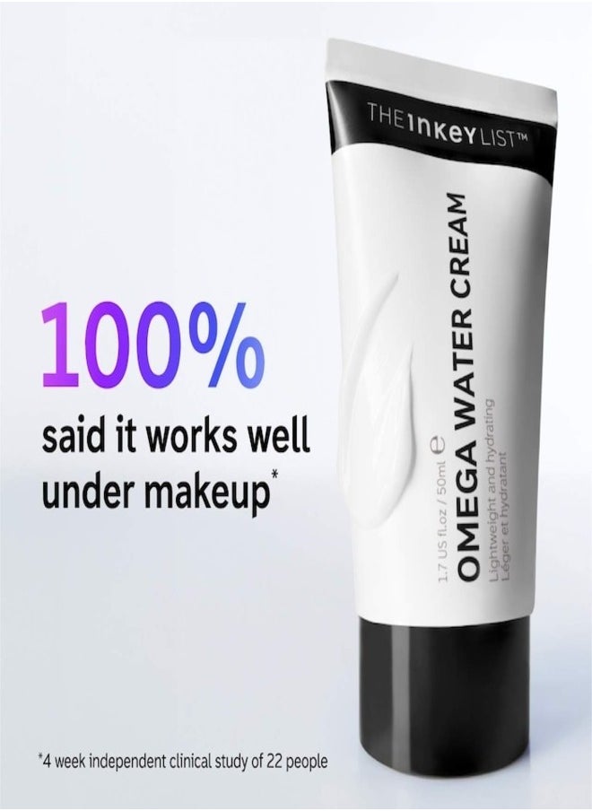 The Inkey List - The INKEY List Omega Water Cream Oil-Free Moisturizer + Niacinamide 50ml - Image 1